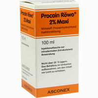 Procain Röwo 2% Maxi Infusionslösung 100 ml