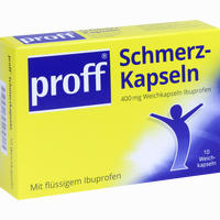 Proff Schmerzkapseln 10 Stück