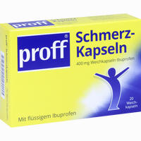 Proff Schmerzkapseln Weichkapseln 20 Stück