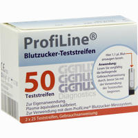 Profiline Teststreifen Cignus 2 x 25 Stück