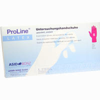 Proline- Latex- Untersuchungshandschuhe Gr.s 100 Stück