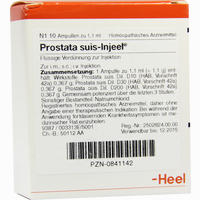 Prostata Suis- Injeel Ampullen 10 Stück