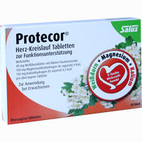 Protecor Herz- Kreislauf Tabl.z.funktionsunt.salus Tabletten 50 Stück