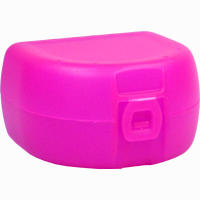 Prothesen/Zahnspangenbox Universal Pink 1 Stück