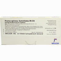 Prunus Spinos Summit Rh D3 Ampullen 8 x 1 ml