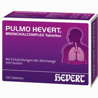 Pulmo Hevert Bronchialcomplex Tabletten 100 Stück