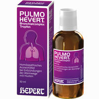 Pulmo Hevert Bronchialcomplex Tropfen 50 ml