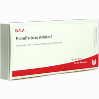Pulmo Tartarus Stibiatus I Ampullen 10 x 1 ml