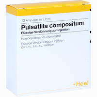 Pulsatilla Comp Ampullen 10 Stück