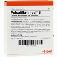 Pulsatilla- Injeel S Ampullen 10 Stück