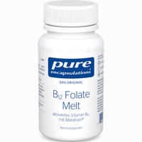Pure Encapsulations B12 Folate Melt Lutschtabletten 90 Stück