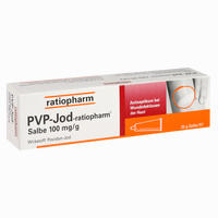 Pvp- Jod- Ratiopharm Salbe 25 g