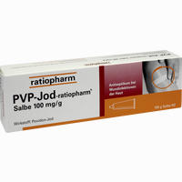 Pvp- Jod- Ratiopharm Salbe 100 g