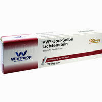 Pvp- Jod Salbe Lichtenstein 250 g
