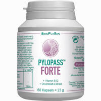 Pylopass Forte 200 Mg +vit B12 +olivenblattextrakt Kapseln 60 Stück
