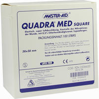 Quadra Med Square 38x38mm Strips 100 Stück