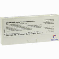 Quarz D30 Ampullen 8 x 1 ml