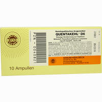Quentakehl D6 Injektion Ampullen 10 x 1 ml