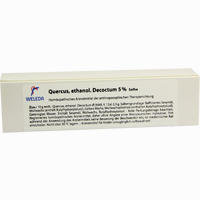 Quercus Ethanol. Decotum 5% Salbe 25 g