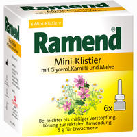 Ramend Mini- Klistier 6 x 9 g