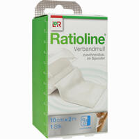 Ratioline Acute Verbandmull Gerollt 10cmx2m 1 Stück
