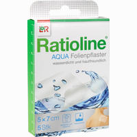 Ratioline Aqua Duschpflaster 5x7cm 5 Stück