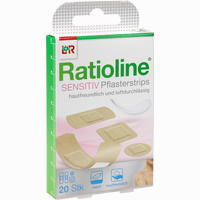 Ratioline Sensitive Pflasterstrips in 4 Größen 20 Stück