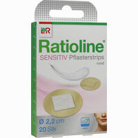 Ratioline Sensitive Pflasterstrips Rund 20 Stück