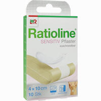 Ratioline Sensitive Wundschnellverband 4cmx1m Pflaster 1 Stück