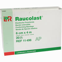 Raucolast Ap Elastische Fixierbinde 6cm X 4m 20 Stück
