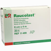 Raucolast Ap Elastische Fixierbinde 8cm X 4m 20 Stück