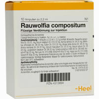 Rauwolfia Comp Ampullen 10 Stück