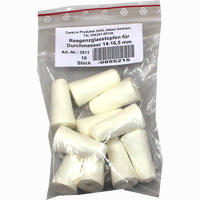 Reagenzglas- Stopfen 14- 16. 5mm Durchmesser 10 Stück