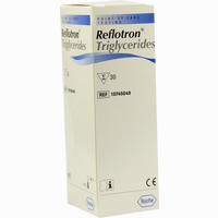 Reflotron Triglyceride Teststreifen 30 Stück
