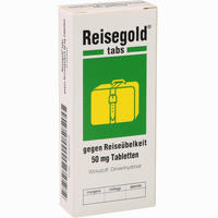 Reisegold Tabs gegen Reiseübelkeit 10 Stück