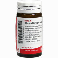 Renes Borago Comp Globuli 20 g