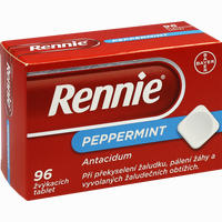 Rennie Kautabletten Pfefferminz 96 Stück