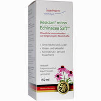 Resistan Mono Echinacea Saft Img Flüssigkeit 150 ml