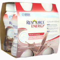 Resource Energy Schokolade Fluid 4 x 200 ml