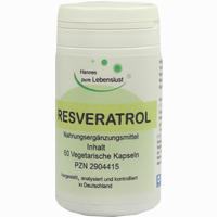 Resveratrol Komplex Vegi Kapseln 60 Stück
