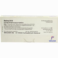 Retina D10 Ampullen 8 x 1 ml