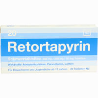Retortapyrin Tabletten 20 Stück
