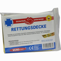 Rettungsdecke 160x210cm Gold/Silber 1 Stück
