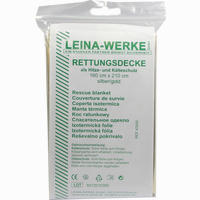 Rettungsdecke Silber/Gold 160x220cm 1 Stück