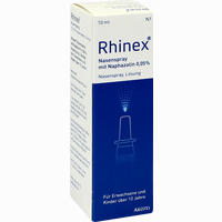 Rhinex Nasenspray mit Naphazolin 0.05% 10 ml