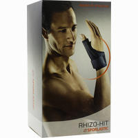 Rhizo- Hit Schwarz 07605 Daumenorthese Gr. L 1 Stück