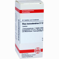 Rhus Toxicodendron D12 Tabletten 80 Stück