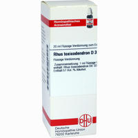 Rhus Toxicodendron D30 Dilution 20 ml