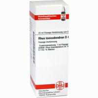 Rhus Toxicodendron D4 Dilution Dhu-arzneimittel 20 ml