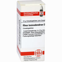 Rhus Toxicodendron D4 Globuli Dhu-arzneimittel 10 g